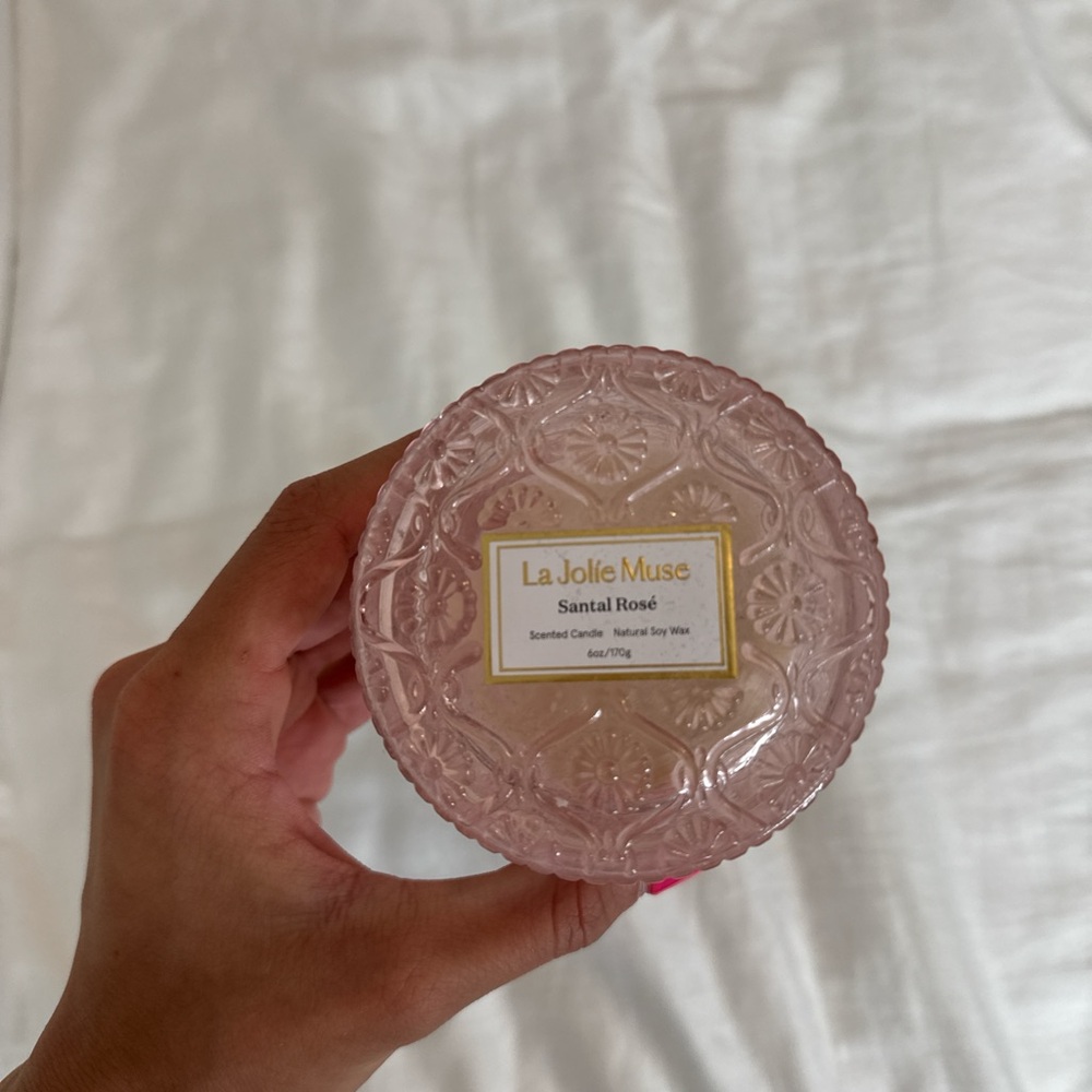 Pink Santal Rosé Candle